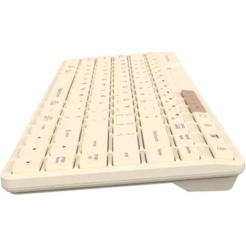 Клавиатура A4Tech Fstyler FBK26C AS бежевый USB беспроводная BT/Radio slim Multimedia (FBK26C AS)